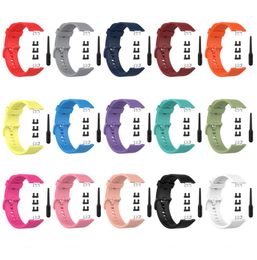 Silicone Strap for Huawei Watch Fit Smart Watches Soft Sport Waterproof Wrist Band Watchband for huawei fit Bracelet Accessories8226794