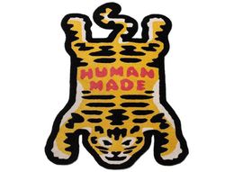 Home Furnishings 20AW HUMAN MADE Tiger Carpet Cashmere Soft Thick Coffee table Door Floor Mat Parlour Hall Corridor Trendy Handmade2511949