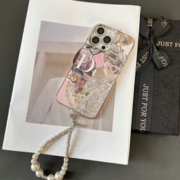 Top designer phone case Bracelet high-end sense of tide luxury phone case For iPhone 15 14 13 12 ProMax 15 Pro 15 Plus 14 Pro 14 ProMax 13 ProMax