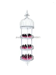 Decorative Plates Floor Nail Polish Glue Shelf Color Card Cosmetics Beauty Shop Decoration Racks Manicure And Eyelash Display Stand