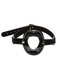 New Erotic Toys Slave bdsm Bondage Strap Lips O Ring Gag Fetish Silicone Open Mouth Gag Blowjob Adult Sex toys for Couples3847193