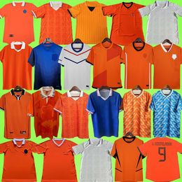 Retro Netherlands Soccer Jerseys V.PERSIE MEMPHIS ROBBEN BERGKAMP V.NISTELROOY BLIND VIRGIL 1986 1988 1991 1995 1996 1998 2000 2002 2008 2010 2012 2014 Football Shirt