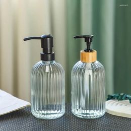 Liquid Soap Dispenser Luxury Glass Lotion Bottle And Gel Shower Shampoo Container High Quality Bathroom Accessories