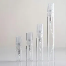 Storage Bottles 8pcs/lot 2ml 3ml 5ml 10ml Mini Protable Glass Spray Perfume Bottle Small Refillable Sample Atomizer