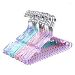 Hangers 10/20pcs Clothes Hanger Metal Drying Rack For Adult 40 20cm Children 30 18cm Household Non-slip