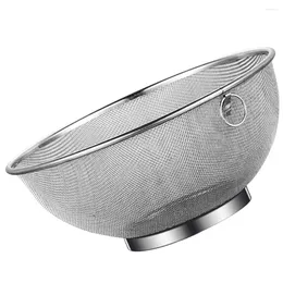 Mugs Colander Kitchen Mesh Strainers Food Soy Milk Metal Stainless Steel Fine Sieve Cheese