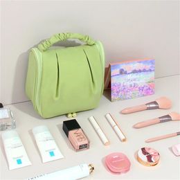 Storage Bags Hanging Cosmetic Bag Multi-pocket Zipper Closure Portable Makeup Bathroom Toiletry Neceser Travel Organiser
