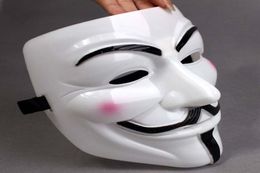 Party Masks V for Vendetta Masks Anonymous Guy Fawkes Fancy Dress Adult Costume Accessory Plastic Party Cosplay Masks5925401