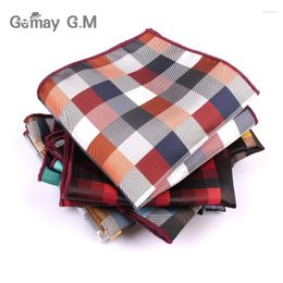 Bow Ties Brand Mens Handkerchief Classic Suits Pocket Square For Men Business Chest Towel Hanky Gentlemen Polyester Yarn Suit Hankies