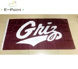 Montana Grizzlies and Lady Griz Flag 3*5ft (90cm*150cm) Polyester flag Banner decoration flying home & garden flag Festive gifts3938438