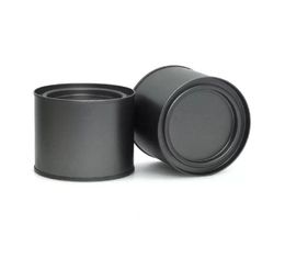 250ml Aluminium Can Tin Coffee tea Jar Lip Balm Container Empty Candle Jars Metal Cream Pot Box6477695