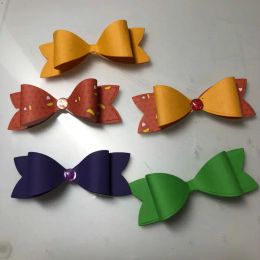 Bow Ties Stitched Metal Cutting Dies Cut Practice Hands-On DIY Cards Scrapbook Stencil Christmas Bowknot Paper Craft Knife Mould