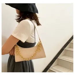 Shoulder Bags Fashion Crocodile Pattern Women Handbags Small PU Leather Crossbody Chain Designer Lady Travel Over The 20#