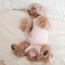 Dog Apparel Female Clothes Pajamas Girl Clothing Wrap Belly Puppy Romper Jumpsuit Yorkie Pomeranian Maltese Poodle Costume