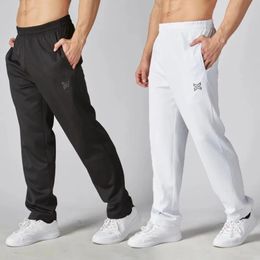 Quick Dry Running Pants Men Soccer Sport Football Trainingsbroe Women Breathable Gym Jogging Training Leggings Trousers 240412