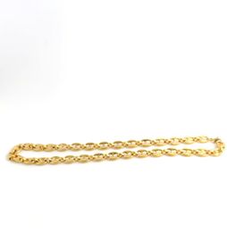 Men039s Solid 14 K Yellow Fine Gold GF Sun Character Necklace Rings LINK Chain 24quot 10mm Birthday Valentine Gift valuable5011722