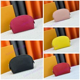 Genuine Leather Women Cosmetic Bags Designer Candy Colours Makeup Bag 7A Leather Toiletry cosmetics Pouch Fashion lady Make Up Travel Handbags clutch Purses M47515