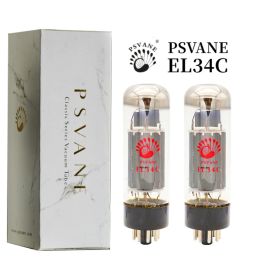 Amplifiers GYYKD PSVANE EL34C VacuumTube Audio Valve Replaces 5881 6L6G 6CA7 KT77 EL34 Tube Amplifier HIFI Audio Amplifier Matched Quad