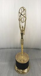 Real Life Size 39cm 11 Emmy Trophy Academy Awards of Merit 11 Metal Trophy One Day Delivery3898485