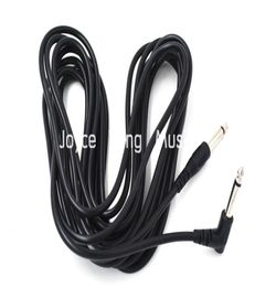 Niko Black 5m 14 inch Straight to Right Angle Plugs Acoustic Electric Guitar Cable Amplifier Cable Audio Connection Cable9792056