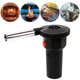 Tools BBQ Electric Fan Air Blower Aluminium Alloy Barbecue Handheld Grill Fire Bellow Tool For Picnic Camping