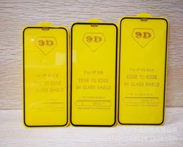 Full Cover 9D 21D Tempered Glass Screen Protector AB Glue FOR IPHONE 13 12 11 PRO MAX XR XS 200PCSLOT2295460