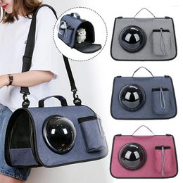 Cat Carriers Premium Quality Carrier Bag Breathable Comfortable Stylish Solid Colour