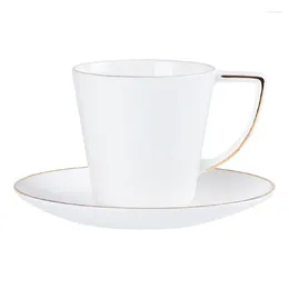 Cups Saucers Coffe Mug Coffee Christmas Wine Bottle Set Ceramic Mugs Pottery Cup For Tea Crockery Porcelain Glasses Tableware