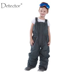 Trousers Detector Children Outdoor Padded Trousers Boys and Girls Winter Skiing Pants Overall Jumpsuit Strap Romper Girl Bib 92134