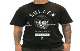 Sullen Men039s Ross K Jones T Shirt Black Hip Hop Skull Whole Discount Apparel Tops9639538