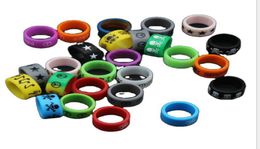 Whole Cheapest Wide Silicone Ring Vape Band for E Cigarette Nonslip Nonskid Silicon Vapour Ring for E Cig Mods RDA Tank8069755