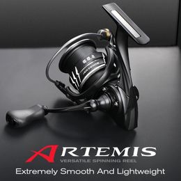 TSURINOYA Spinning Fishing Reel ARTEMIS 800 1500S 2500SH 3000SH Shallow Spool Versatile Long Casting High Speed Wheel 240408