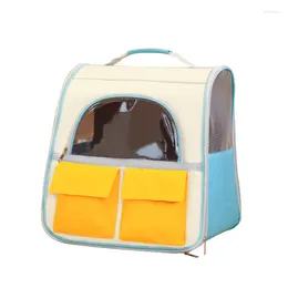 Cat Carriers Pet Out Large Capacity Jelly Shoulder Bag Oxford Cloth Portable Shoulders Backpack Supplies