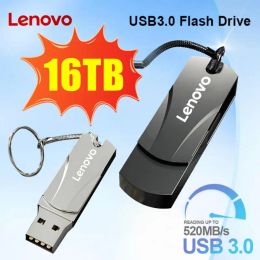Adapter Lenovo USB 3.0 Pen Drive 16TB 8TB 4TB Memoria Usb PenDrive High Speed 520mb/s USB Flash Drive 2TB Usb Memory For PC Xbox One