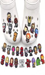 Anime charms wholesale childhood memories super hero man funny gift cartoon charms shoe accessories pvc decoration buckle soft rubber charms fast ship7494938