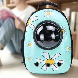 Cat Carriers Zipper Backpack Carrier Bags Portable Smooth Oxford Cloth Space Dog For Pet Accessories