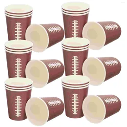 Disposable Dinnerware 24 Pcs Office Paper Cup Cups Water Holder Coffee Drinking Graduation Party Decorations Thicken