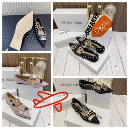 2024 With Box Designer Sandals Slide Luxury Womens Summer Lady Sandal Slipper Shoes Fashion Sandal Woman GAI flats size 36-41 Free shipping