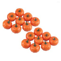 Decorative Flowers Thanksgiving Pumpkin Simulation Foam Wedding Decorations Tables Pography Prop Halloween