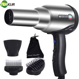 8000W Blow Dryer with Diffuser Ionic Hairdryer Extended Lifespan AC Motor 2 Speed and 3Heat Setting Cool Shut Button Fast Drying 240423
