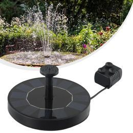 Garden Decorations Useful Eco-friendly Solar Fountain Pool 150L/H 50cm Height High Quality Small Pond