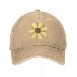 Ball Caps Transparent Sunflower Cowboy Hat Military Tactical Fur Woman Hats Men's