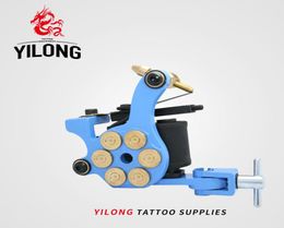 High Quality New Tattoo Machine Handmade Taty Coil Gun 10 Wraps Supplies 6950298