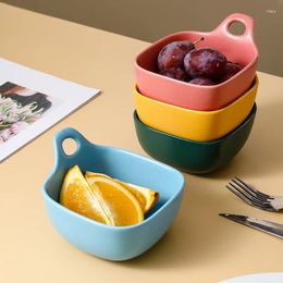 Plates Bowl Japanese Style Creative Ceramic Snack Flavour Seasoning Dish Fruit Salad Plate Practical Kitchen Soy Sauce Dishes Tableware