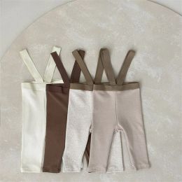 Trousers New Baby Boy Girl Leggings Infant Kids Suspender Pantyhose Spring Autumn Baby Girls Boys Bandage Pants Newborn Leggings