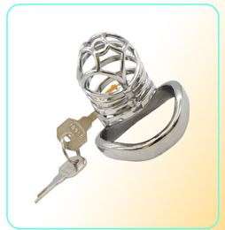 2019 Newest Hollow Confinement Cage Penis Rings Restraint Device Sex Products for Men G71258A2103178
