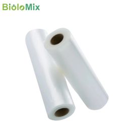 Machine 25x500CM ROLLS VACUUM SEALER FOOD Vacuum BAGS Food Storage Bags Saran Wrap Kitchen Fresh Vacuum Packing Machine Bags