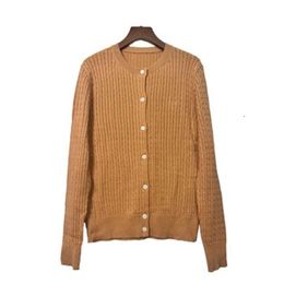 Ralp Laurens Polo Designer Sweater RL Top Quality Sweaters Embroidery Knit Dough Twists Solid Womens Cardigan Sweater Womens Knitted Sweater