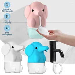 Liquid Soap Dispenser 250ML Elephant Automatic Foam Touchless Hand Cut Kids Infrared Sensor Sanitizer