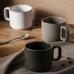 Mugs Ceramic Mug Cups Are Simple High-end And Have High Aesthetic Value. Harajuku Ins Fengri Series Coffee Shop Home